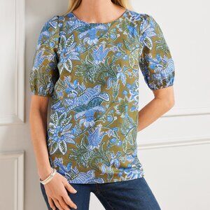 Talbots Paisley Blouse